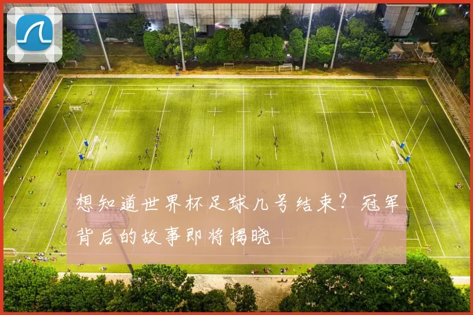 想知道世界杯足球几号结束？冠军背后的故事即将揭晓